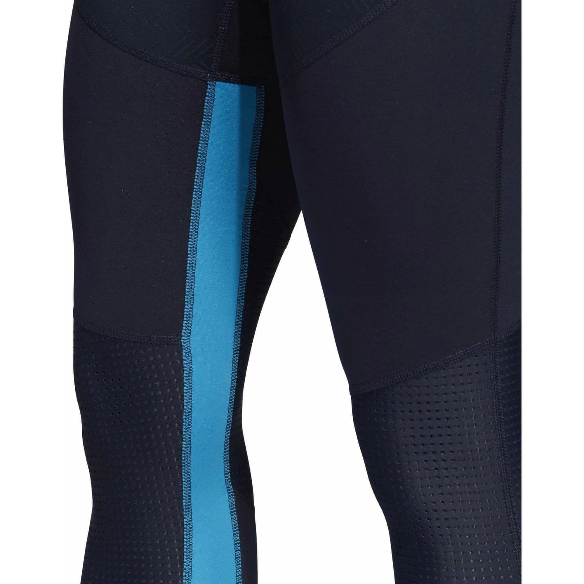 adidas Believe This High Rise Womens Long Training Tights - Blue