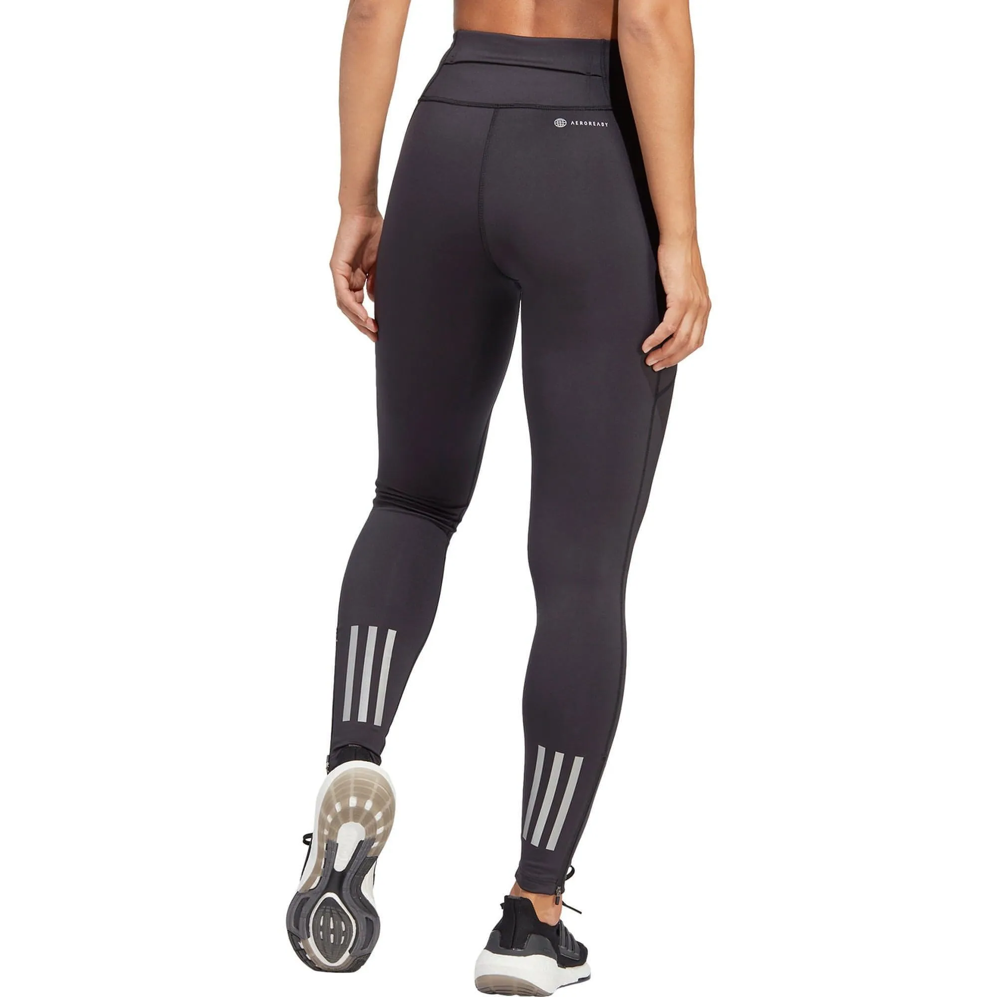 adidas DailyRun High Rise Womens Long Running Tights - Black