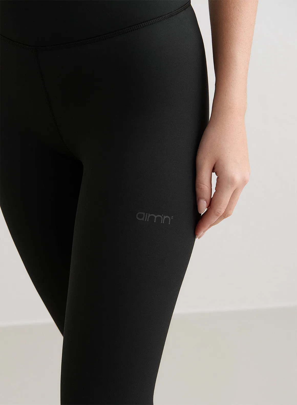 Black Monochrome Core Tights