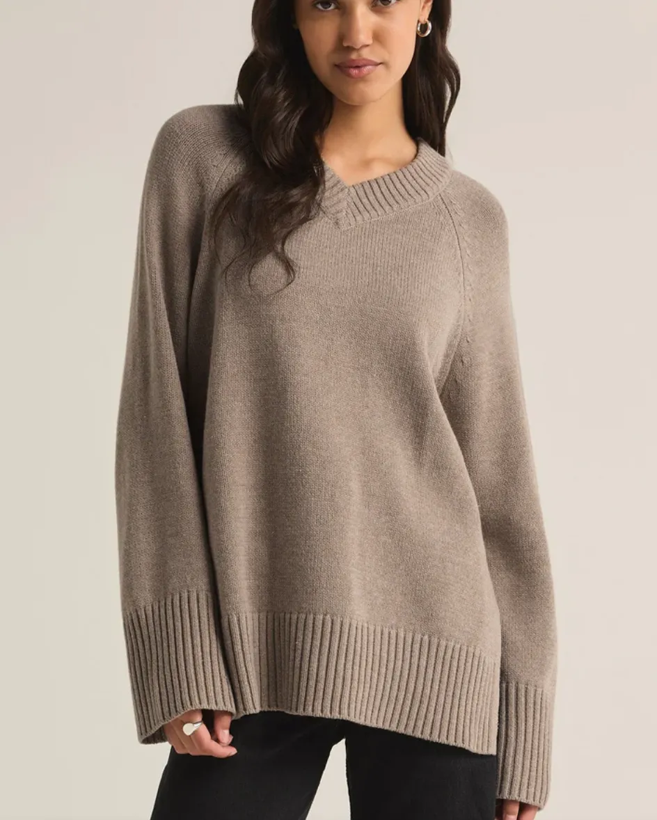 Boulevard V-Neck Sweater