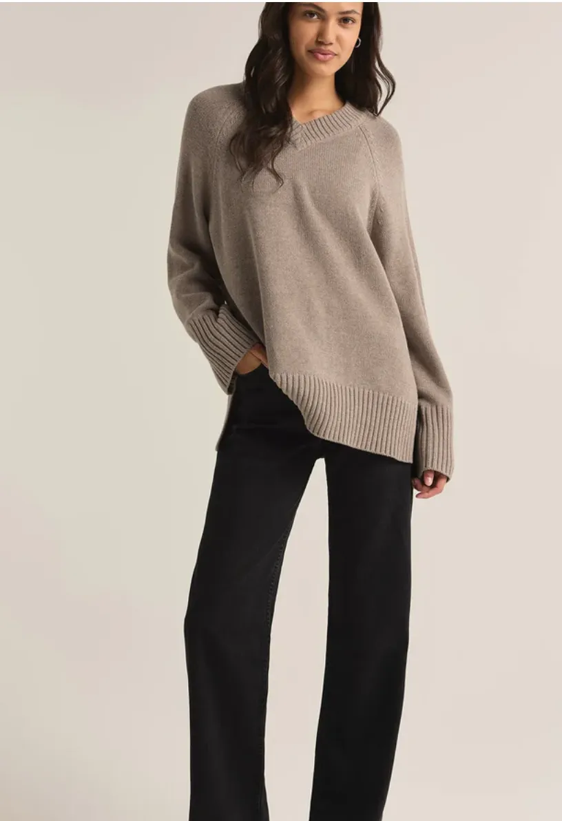 Boulevard V-Neck Sweater