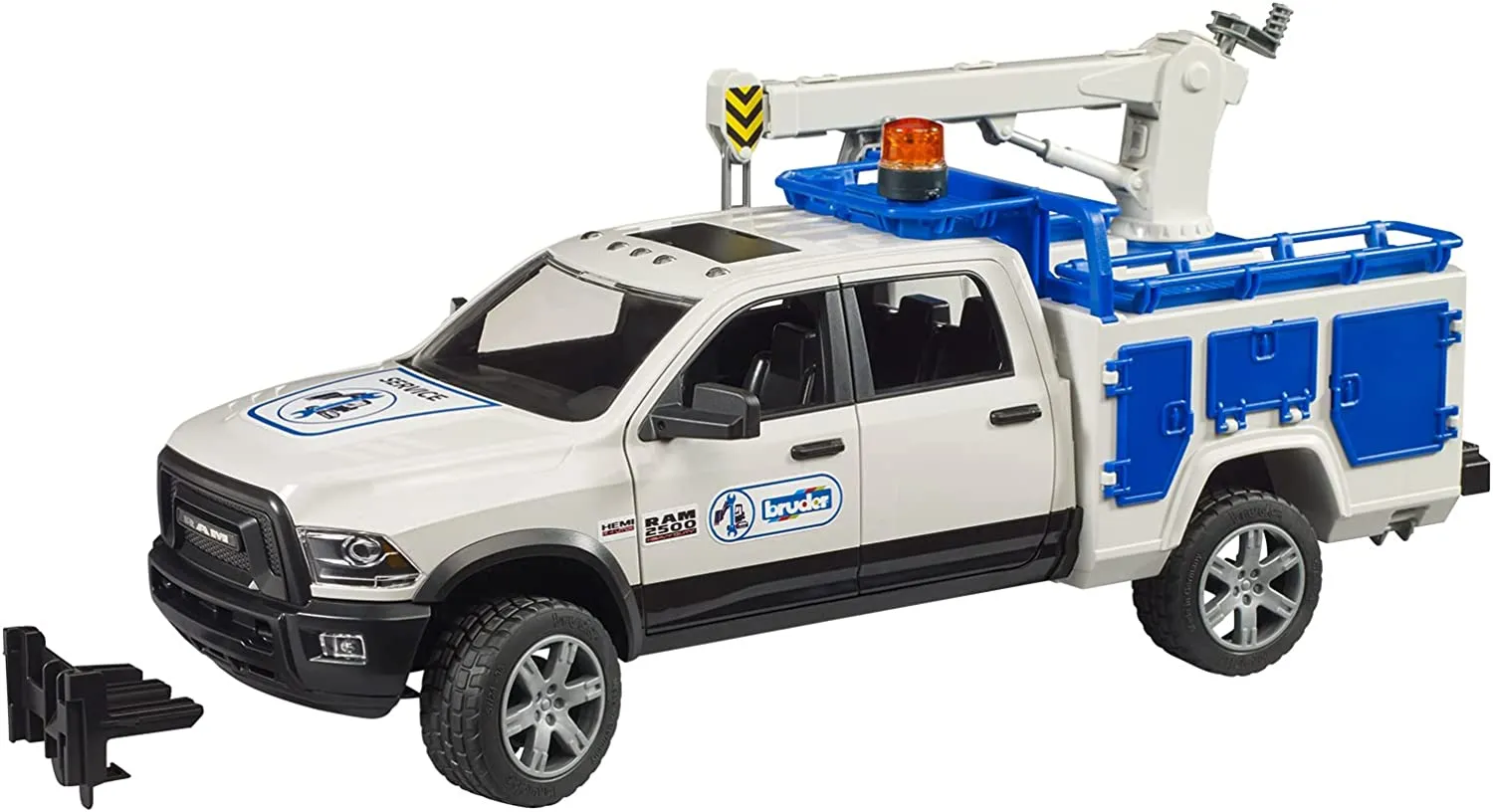 Bruder RAM 2500 Service Truck with Beacon Light