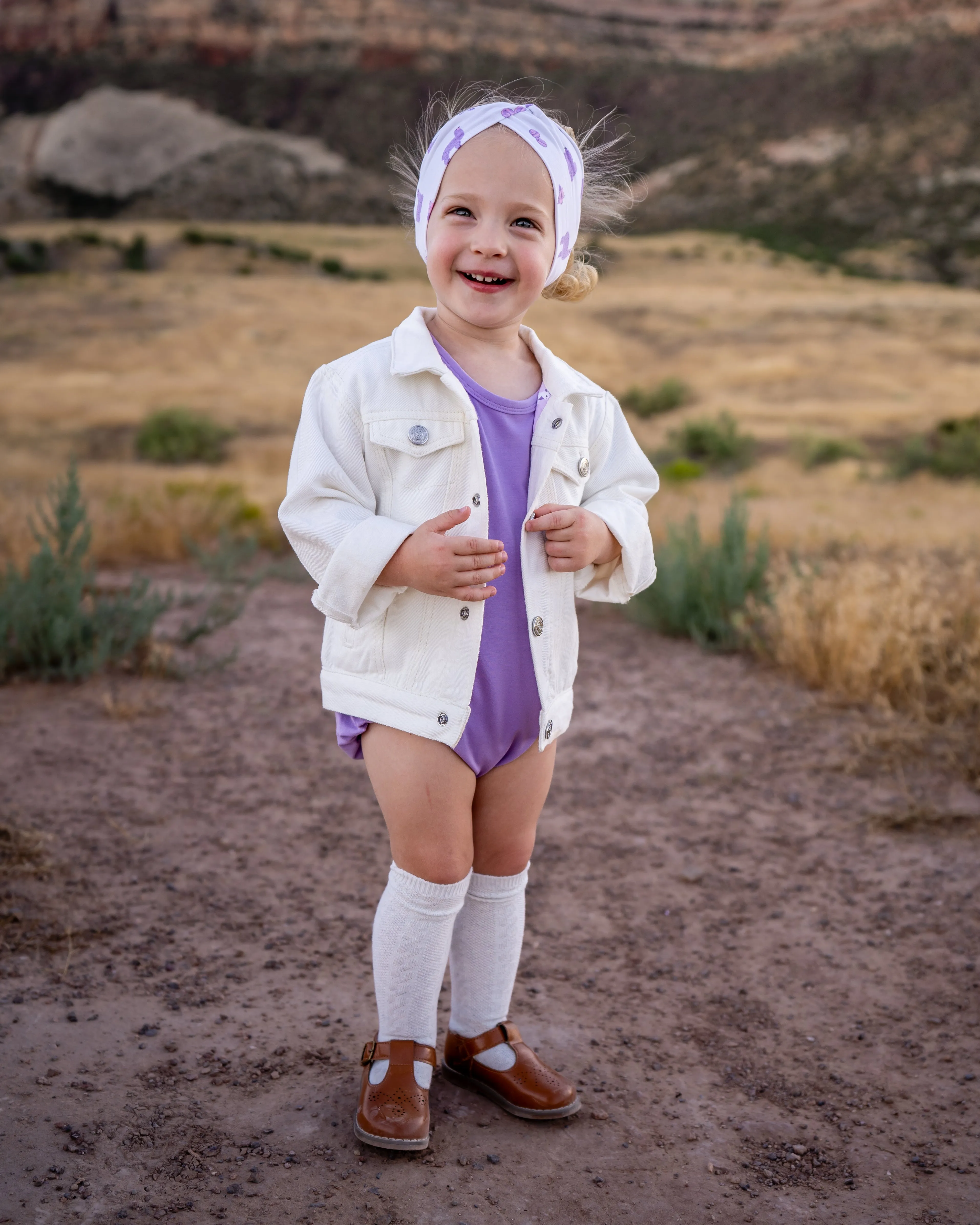 Bunny | Ivory Denim Jacket