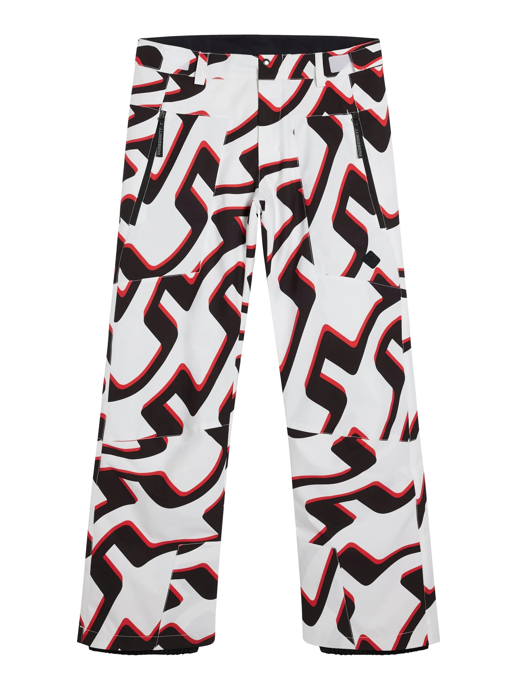 Clarke Pant Printed / Bridge Wave XL White