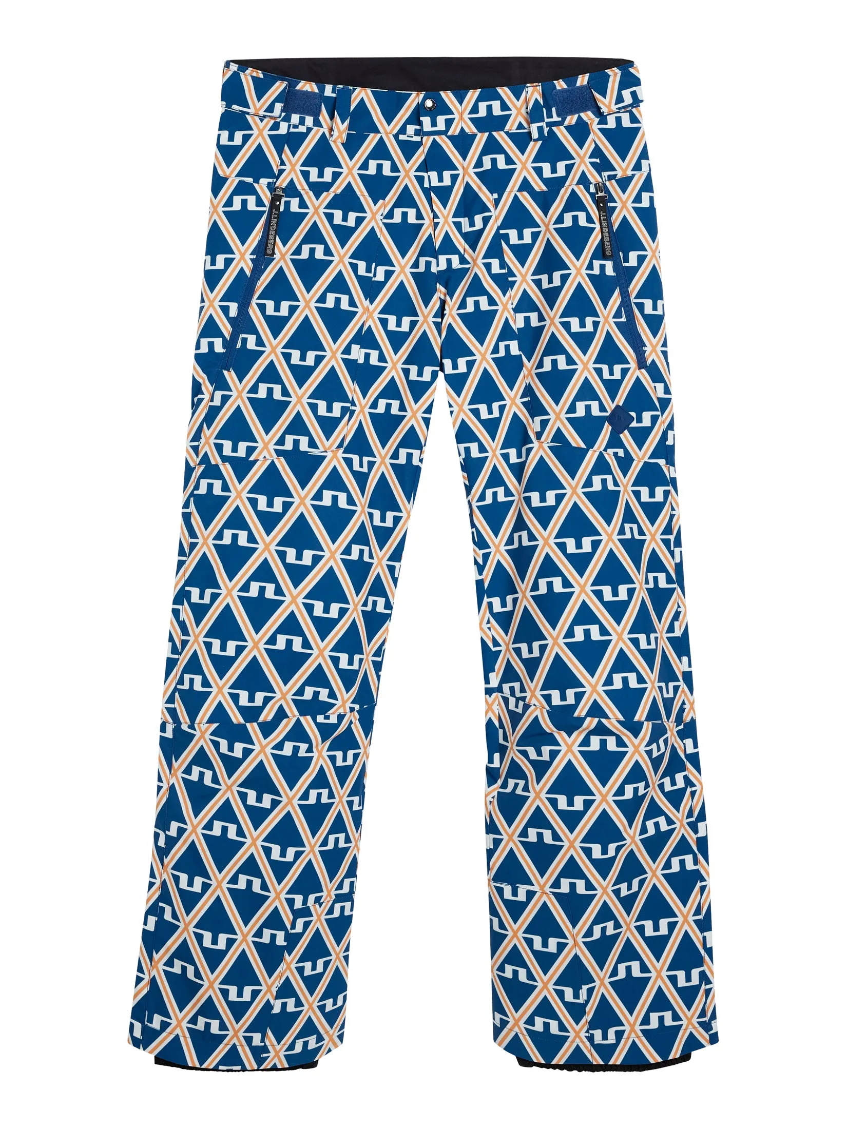 Clarke Pant Printed / Estate Blue Diamond