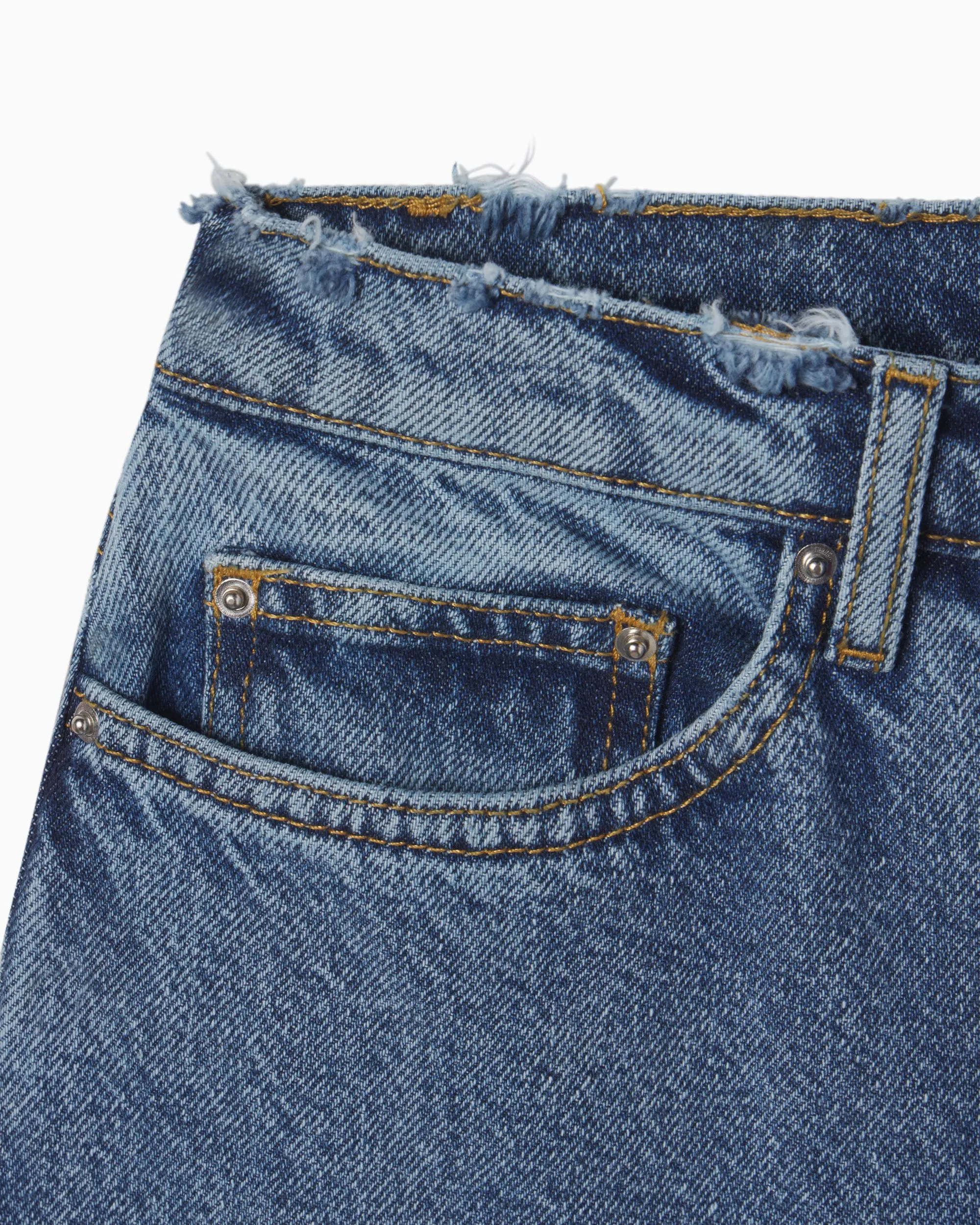 Classic Straight Leg Denim | Light Wash