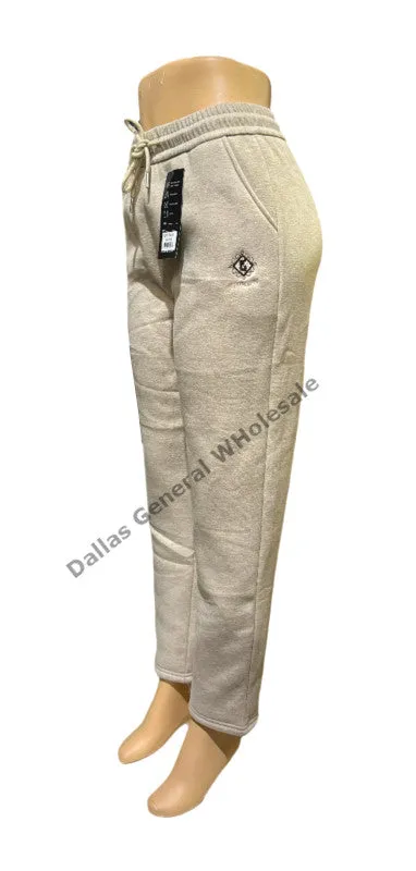 Cute Fur Insulated Jogger Pants Wholesale