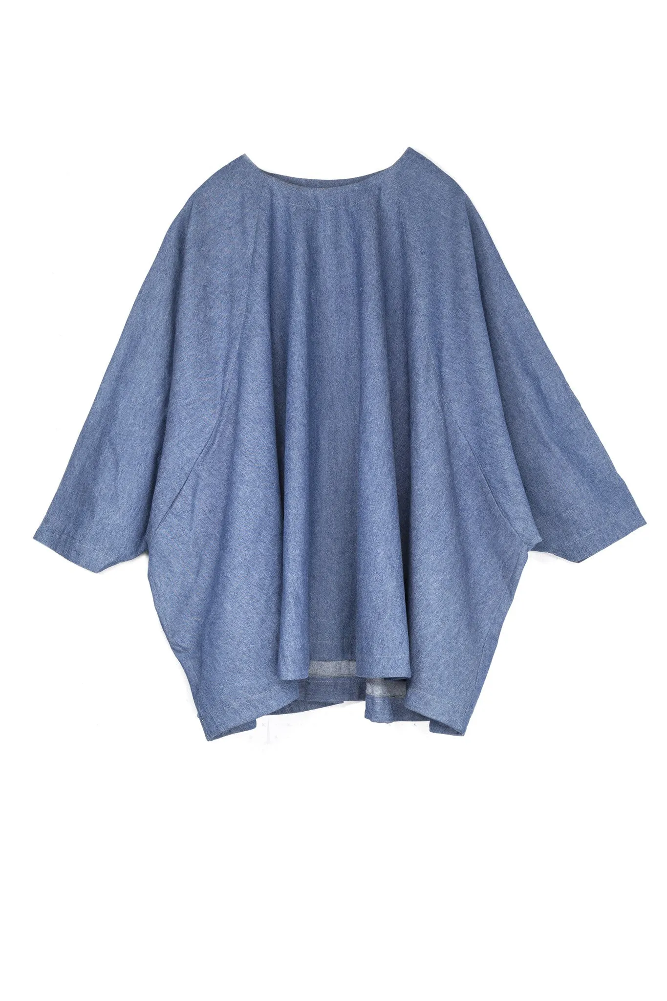 Denim Kimono Style Top