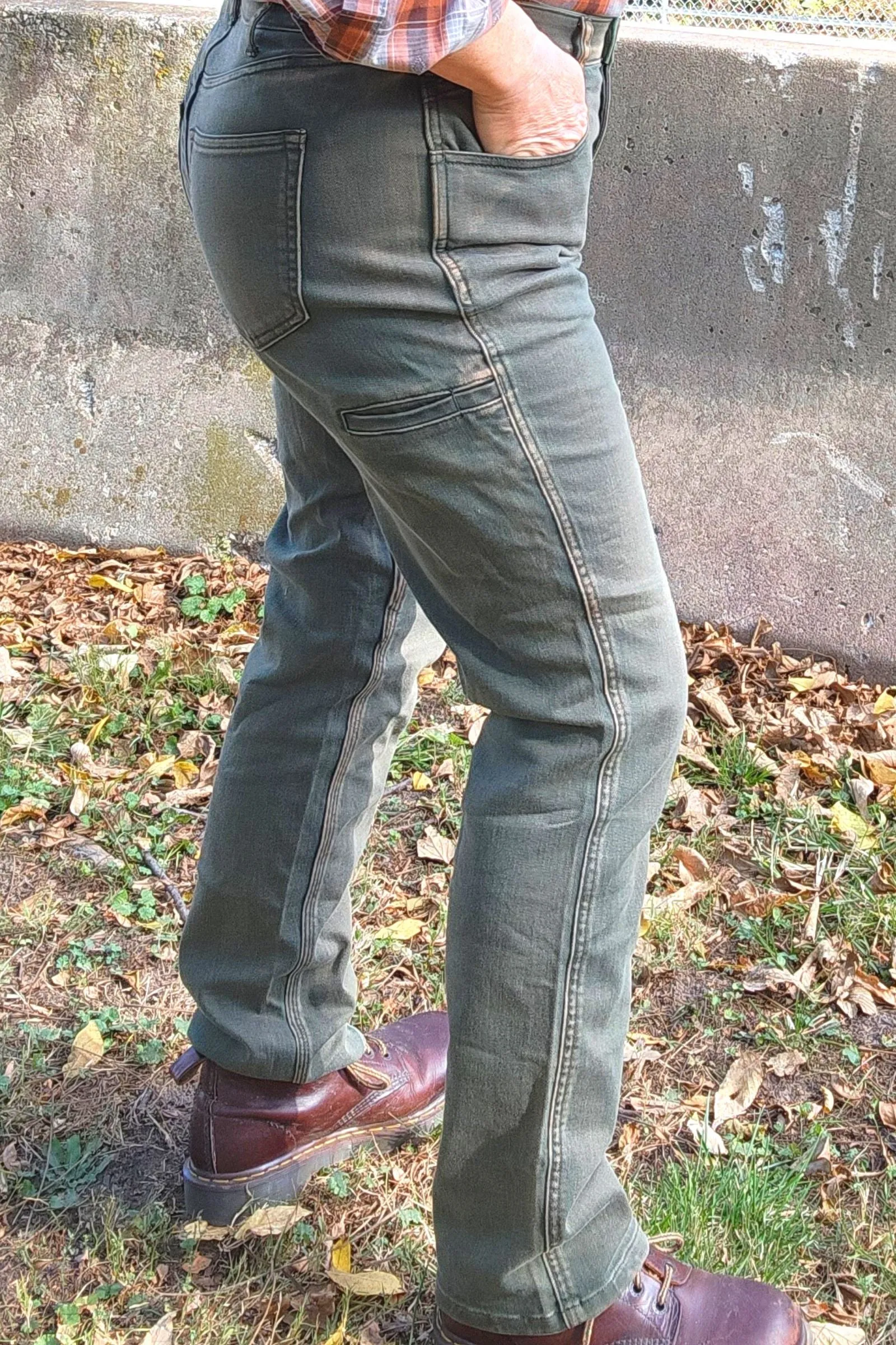 Dovetail Shop Pant Olive Green