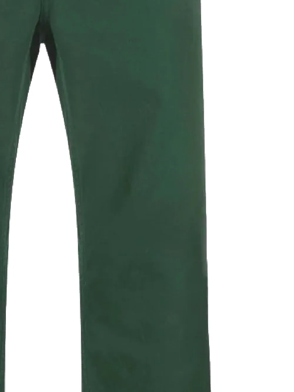 Duck Green Garment Dyed Trousers