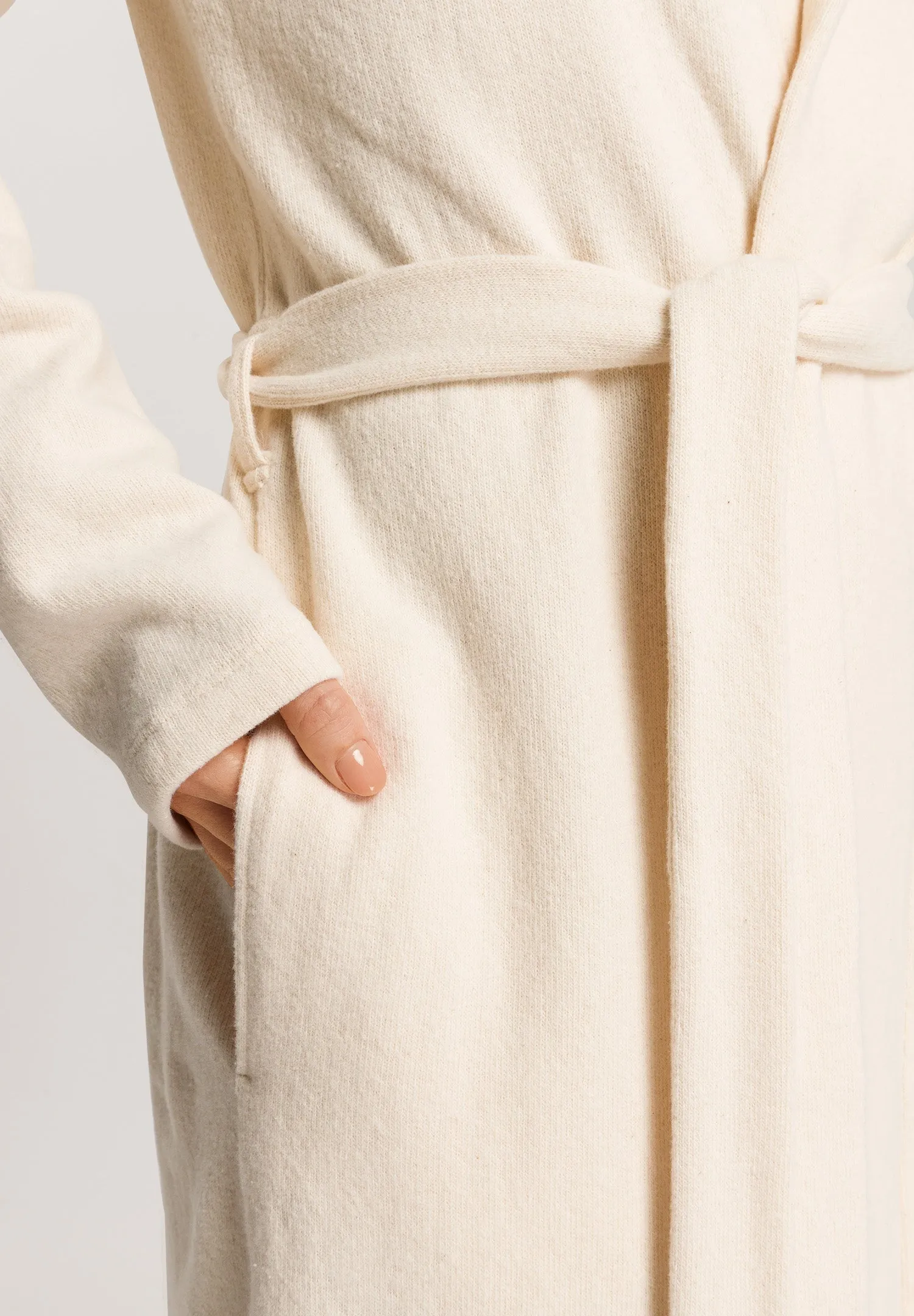 Easy Wear Cotton Blend Shawl Collar Robe | Poppy Seed 78862-2894