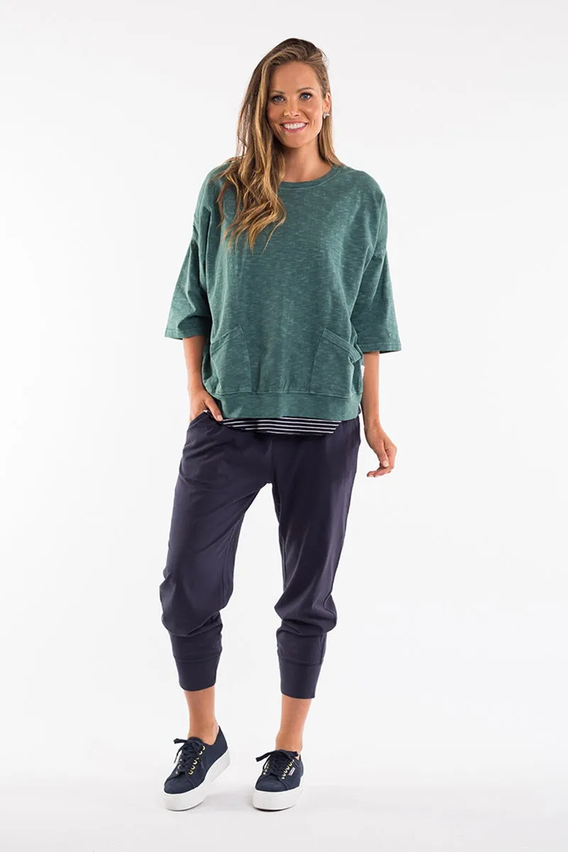 Elm - Fundamental Mazie Sweat - Sage Green