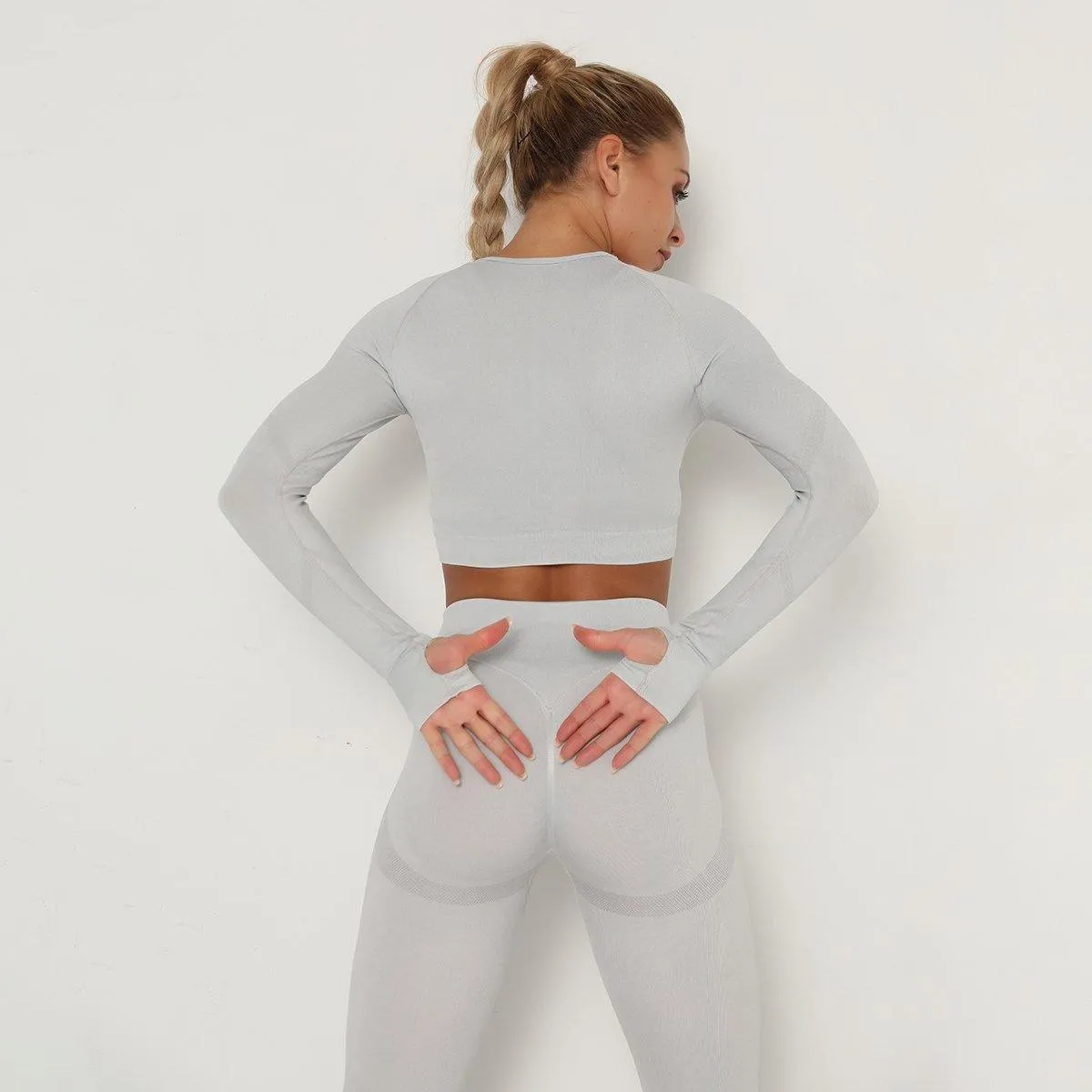 Fashion Gray Yoga set