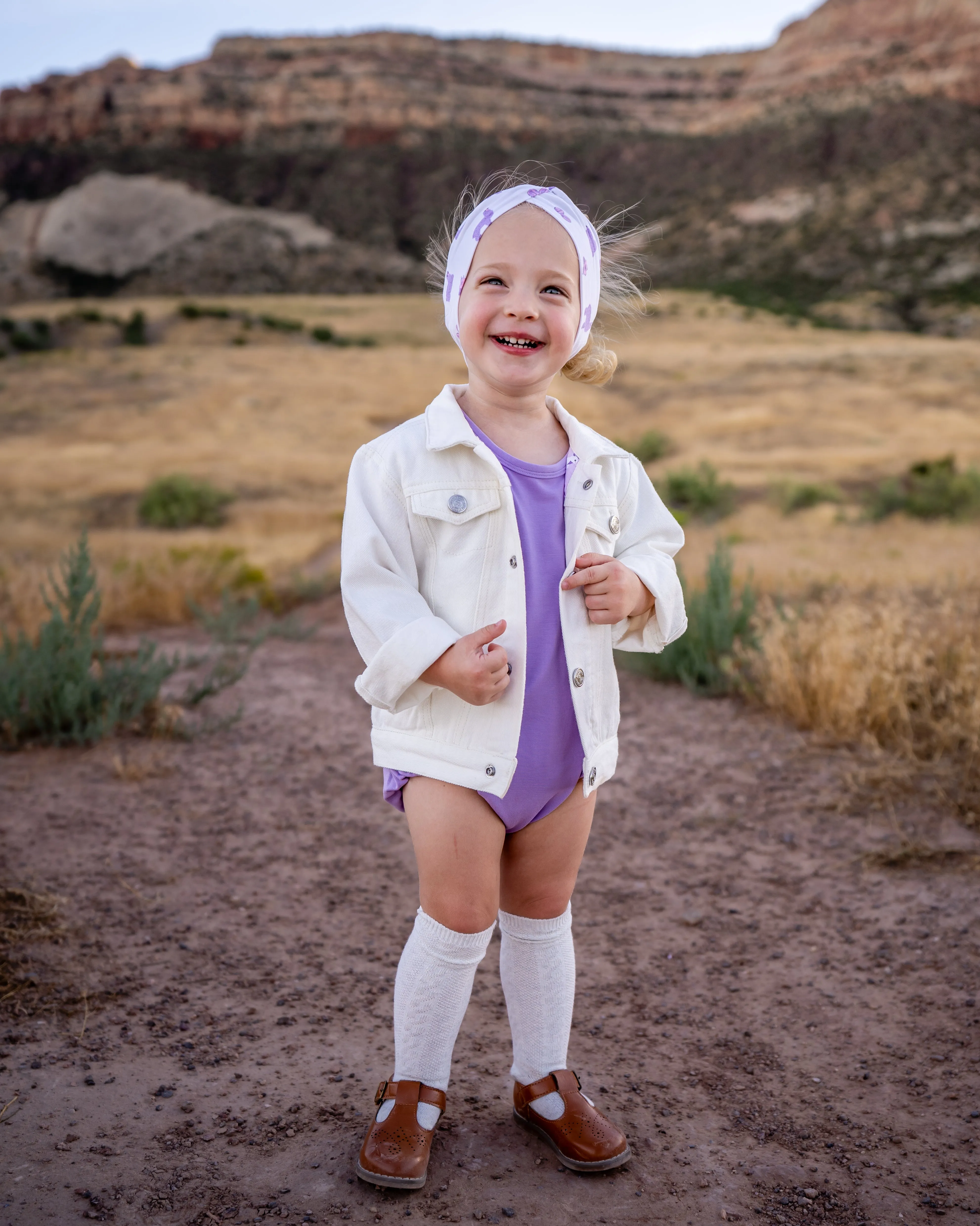 Fawn | Ivory Denim Jacket