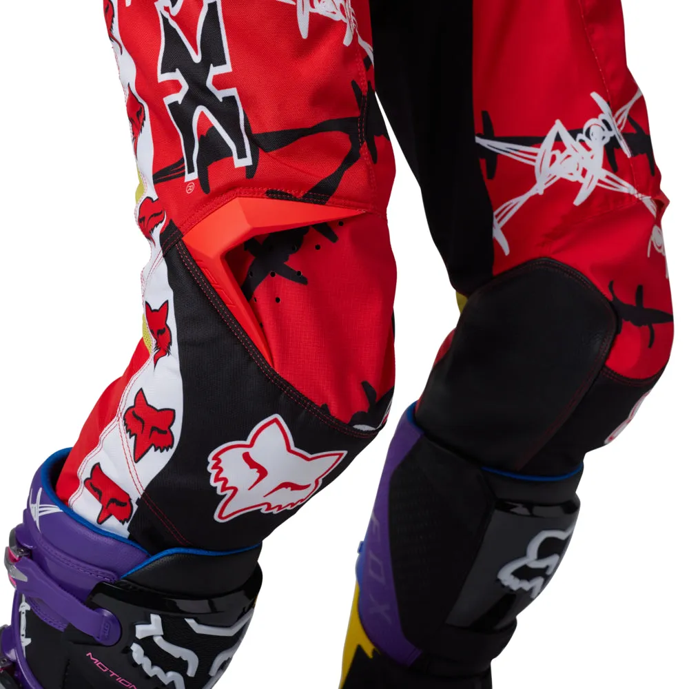 FOX 180 BARBED WIRE SE PANTS [FLO RED] 38