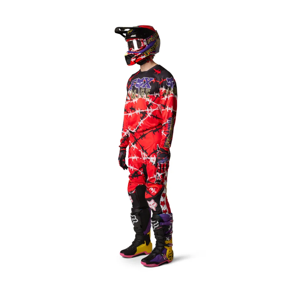 FOX 180 BARBED WIRE SE PANTS [FLO RED] 38