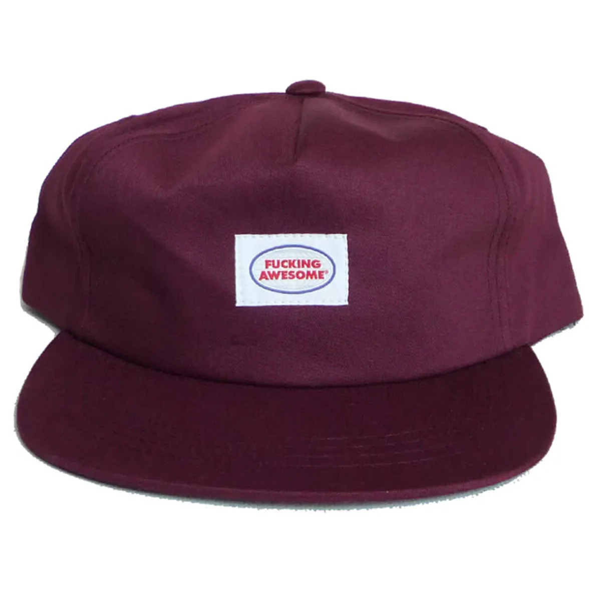 Fucking Awesome - Mechanic Snapback Maroon