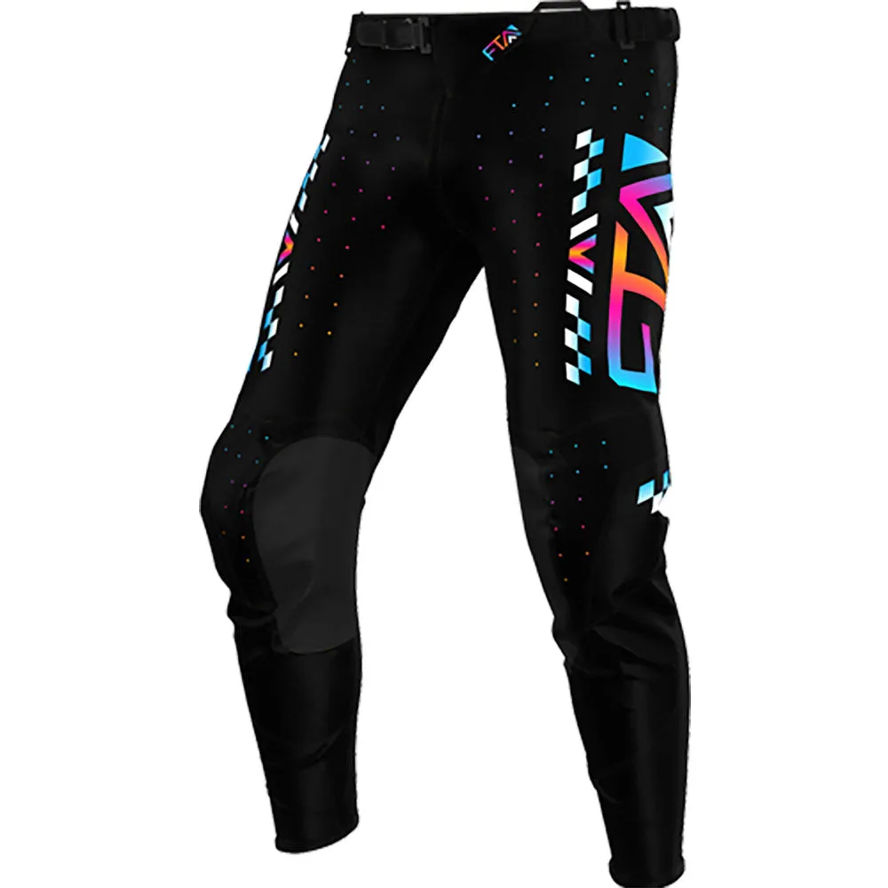 FXR STYLZ Youth Offroad Pants Aftershock Black