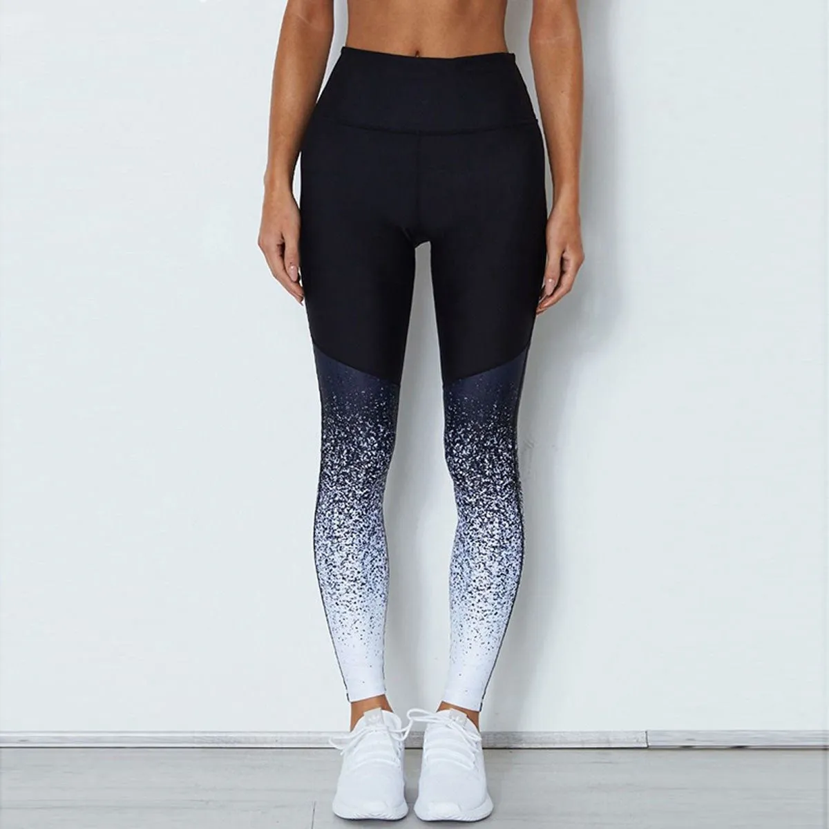 Gradient Black Yoga Pant