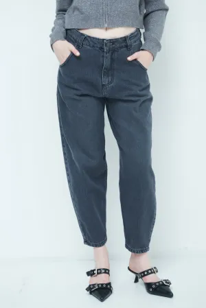 High-waist relaxed fit denim jeans wholesale