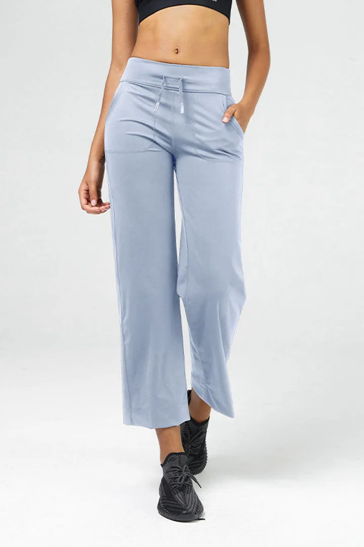 High-Waist Straight Leg Pant