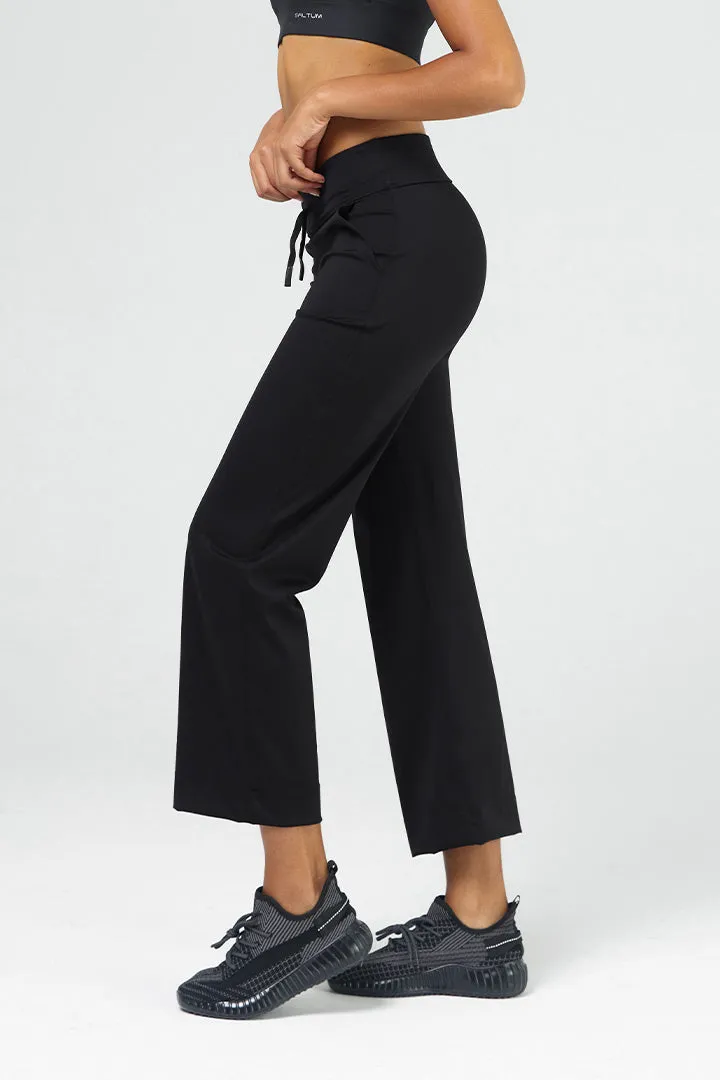 High-Waist Straight Leg Pant