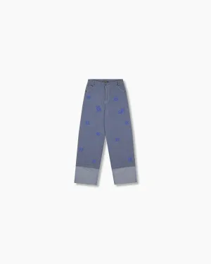 Inverse Denim Pants - Blue