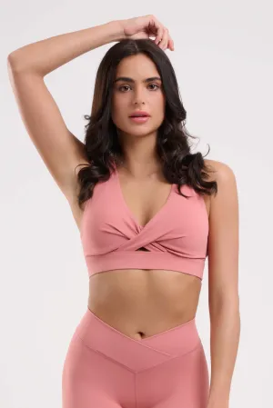 Iris Wrap Bra Watermelon Pink