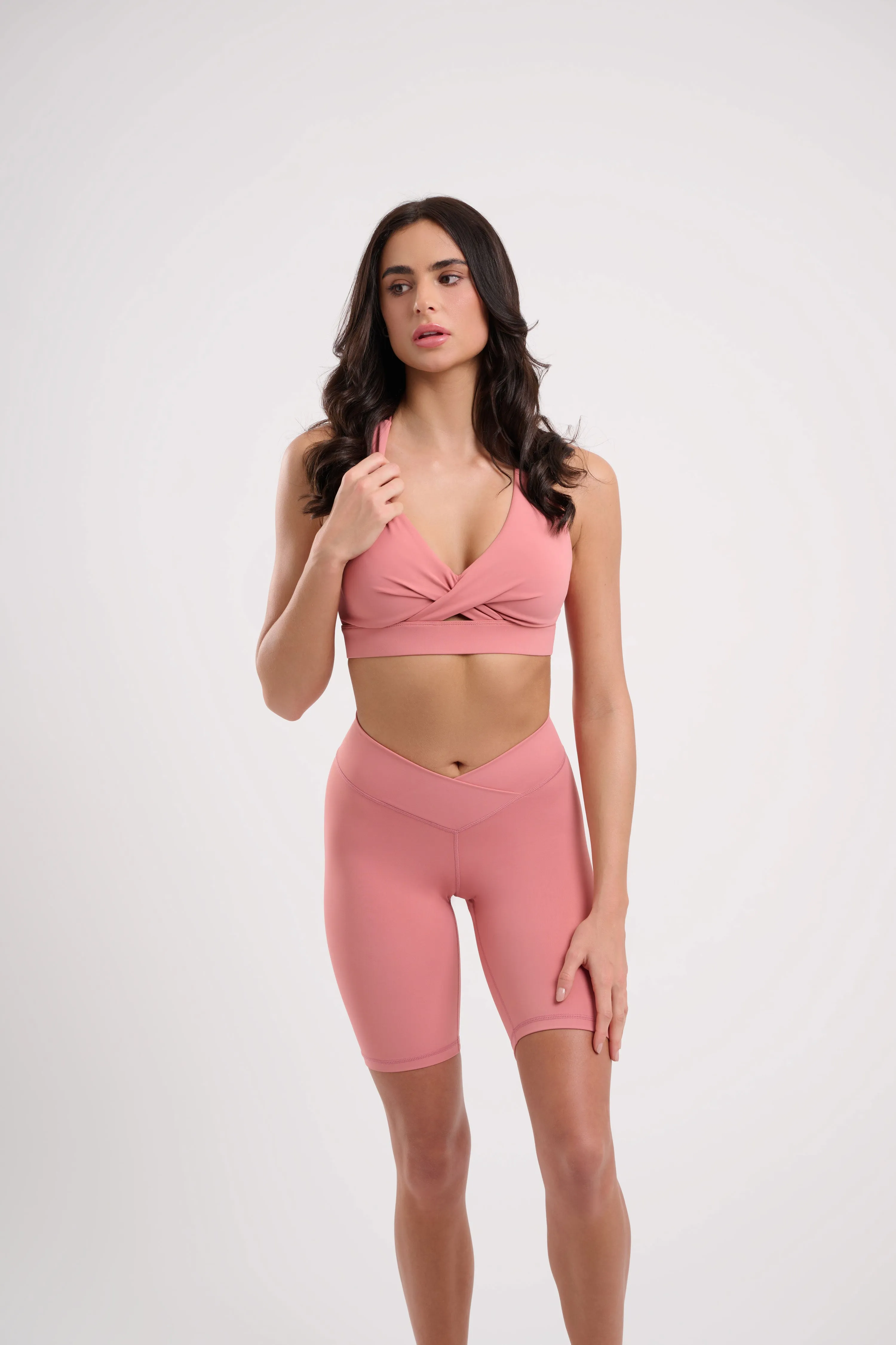 Iris Wrap Bra Watermelon Pink