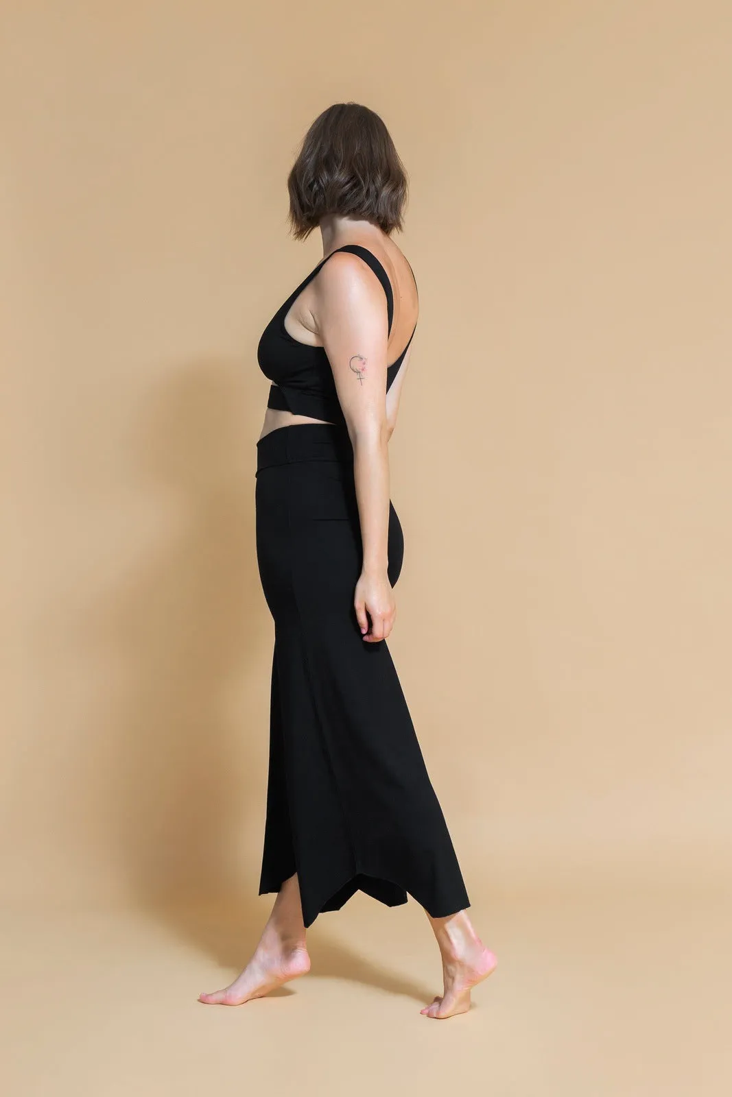 Maya Flare Pant Black