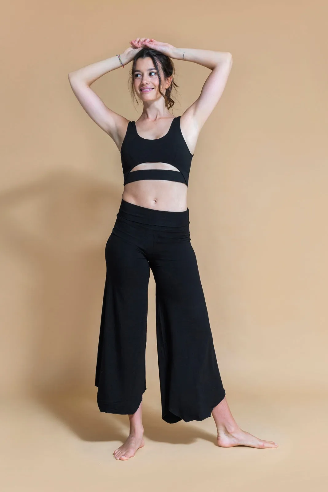 Maya Flare Pant Black