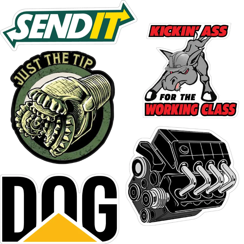 Mechanic Stickers Set 6