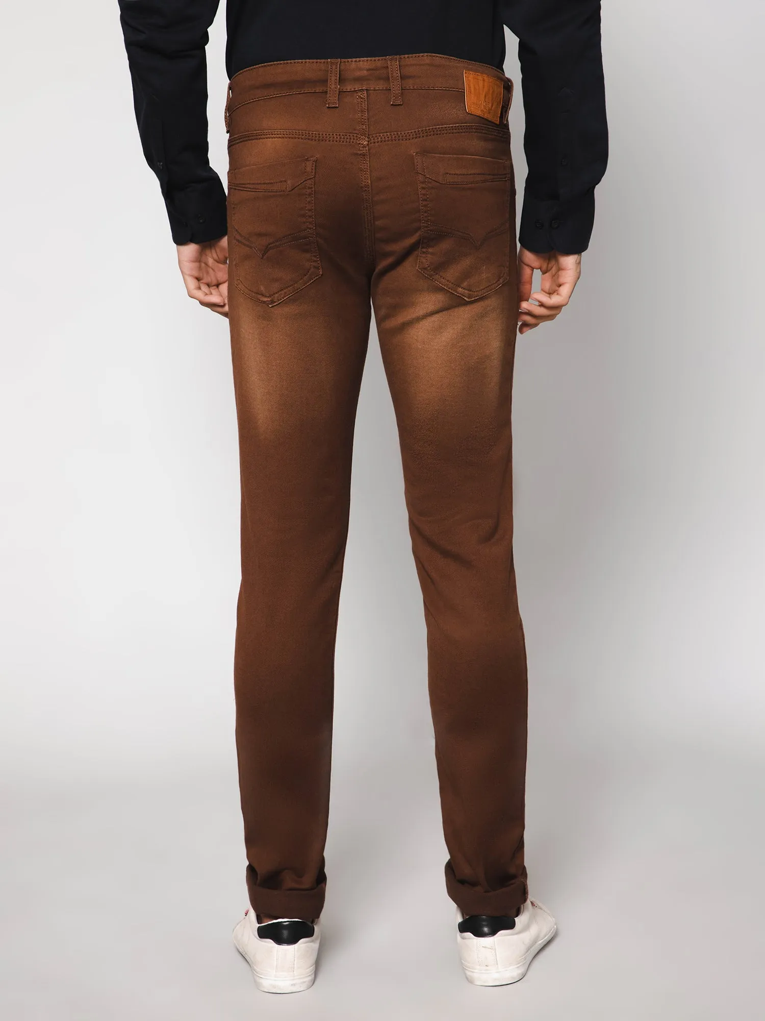 Men Copper Jeans