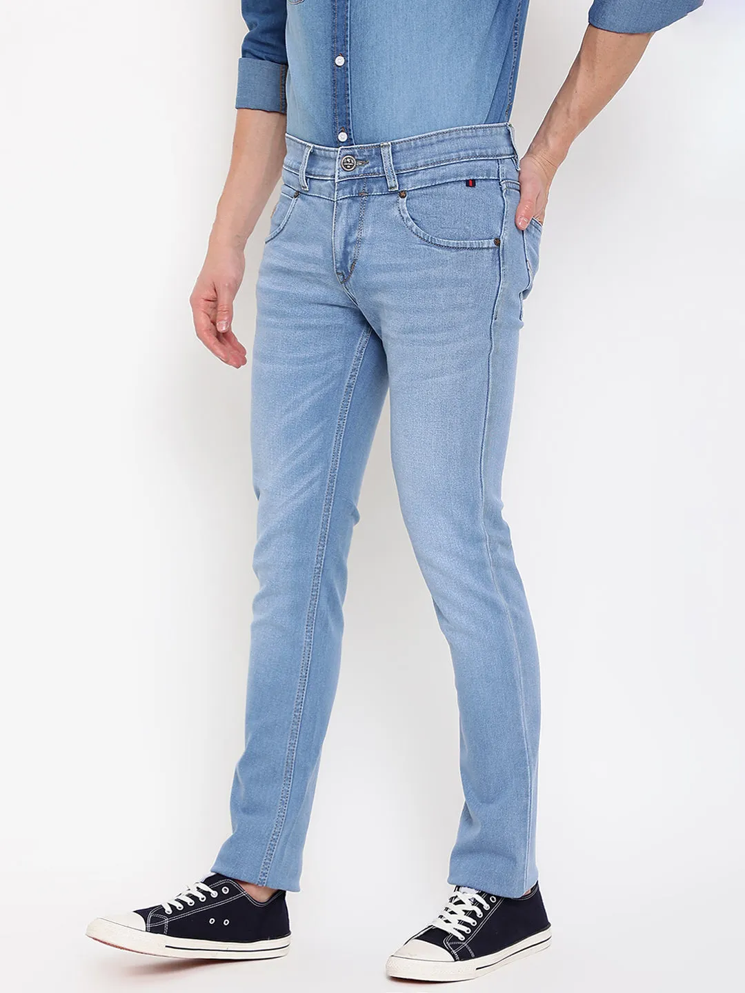 Mens Light Carbon Denim