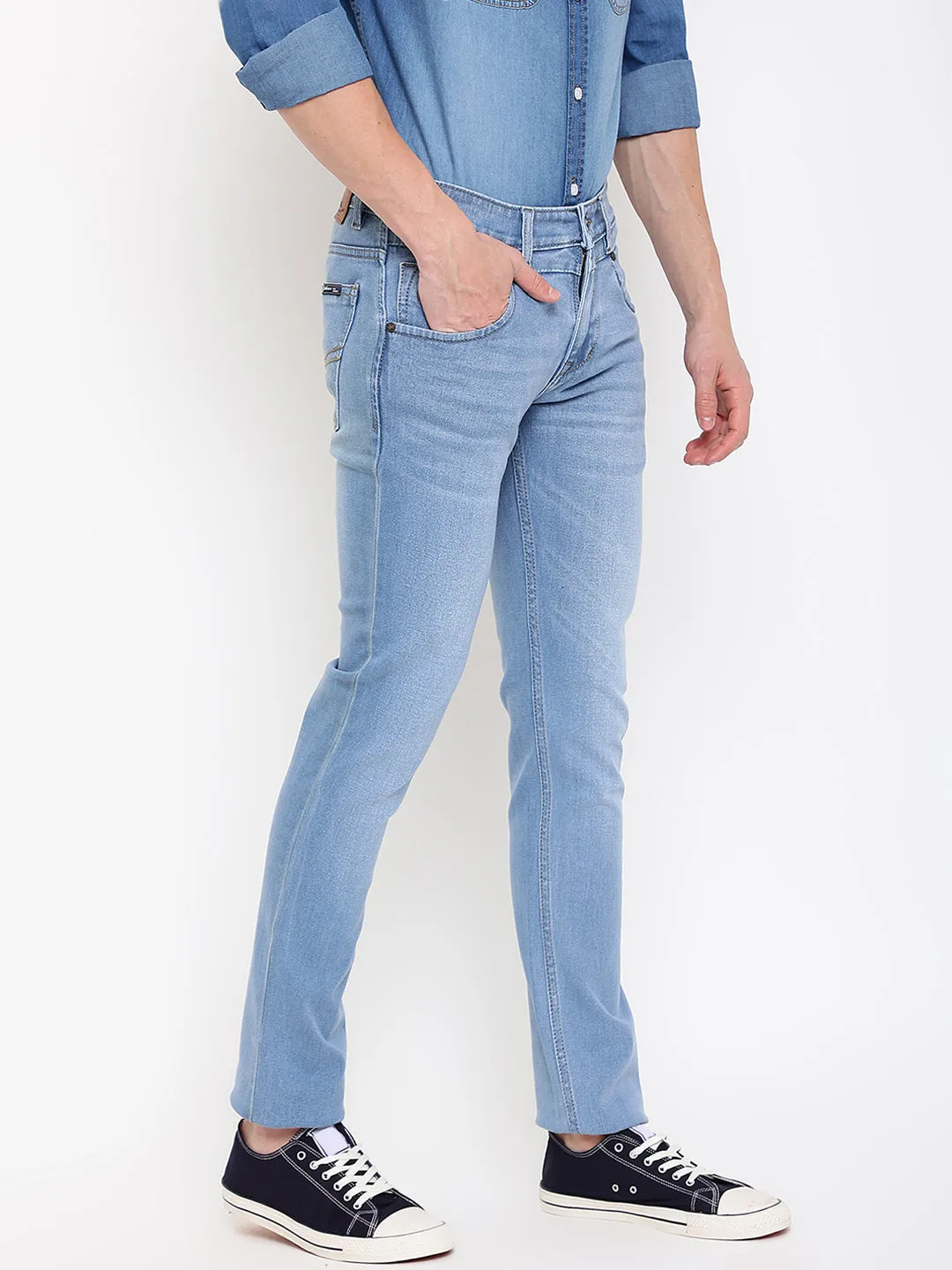 Mens Light Carbon Denim