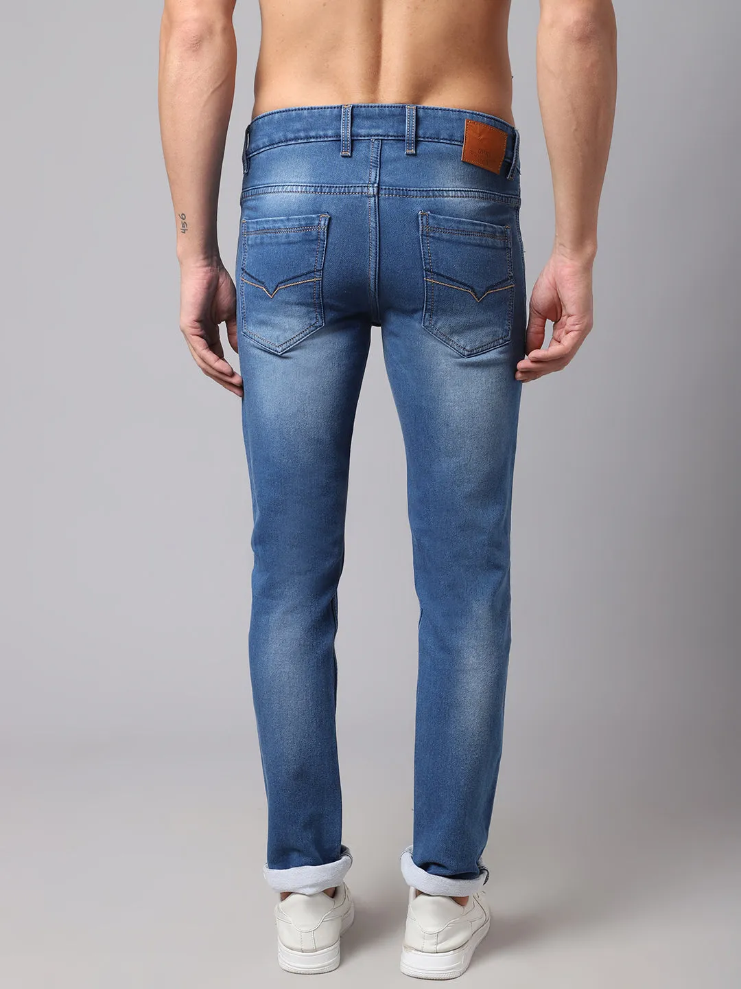 Mens Light Mercerised Denim