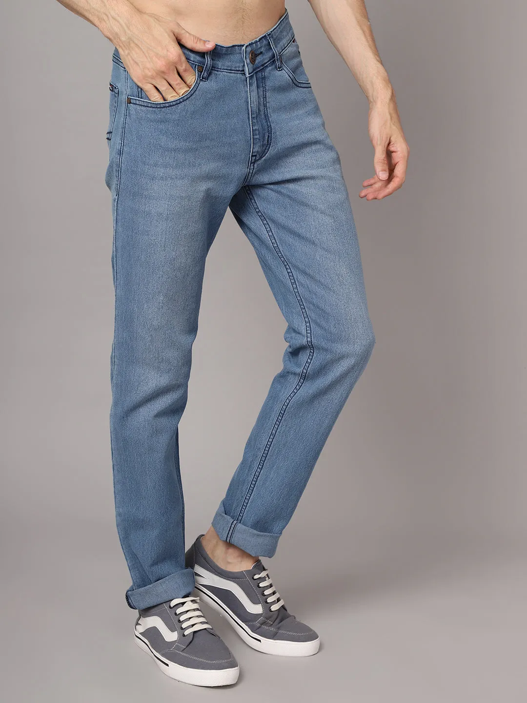 Mens Medium Mercerised Denim