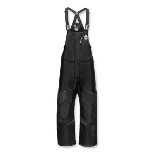 N-ferno 6472 Thermal Bib With 300d Oxford Shell, Large, Black, Ships In 1-3 Business Days