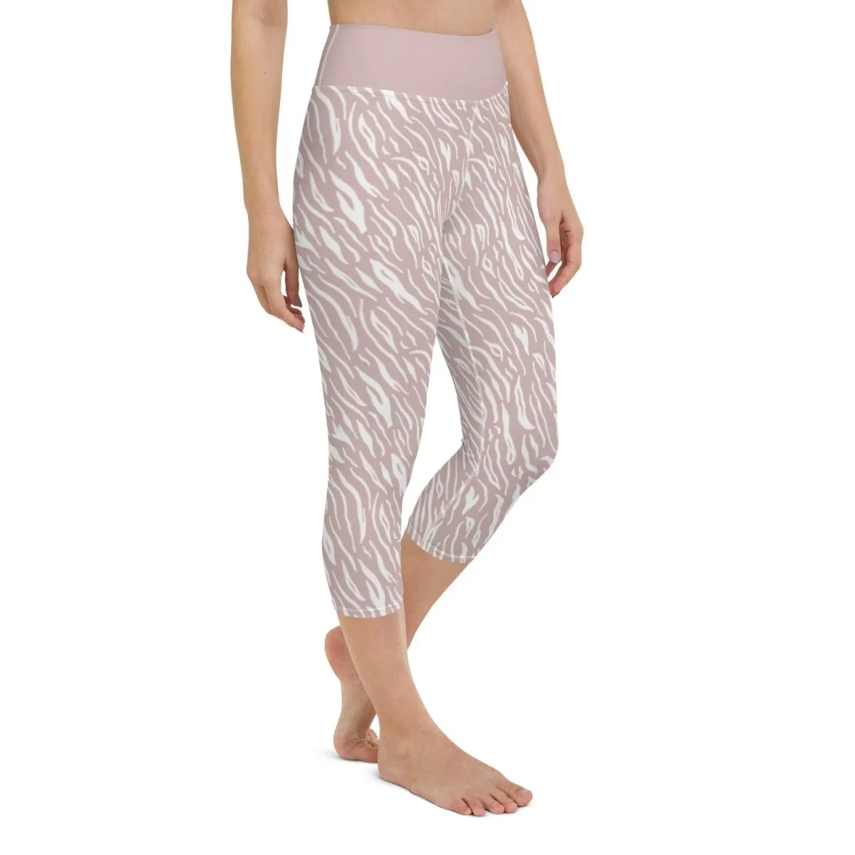 Pink Encounter Women's Capri Yoga Pants