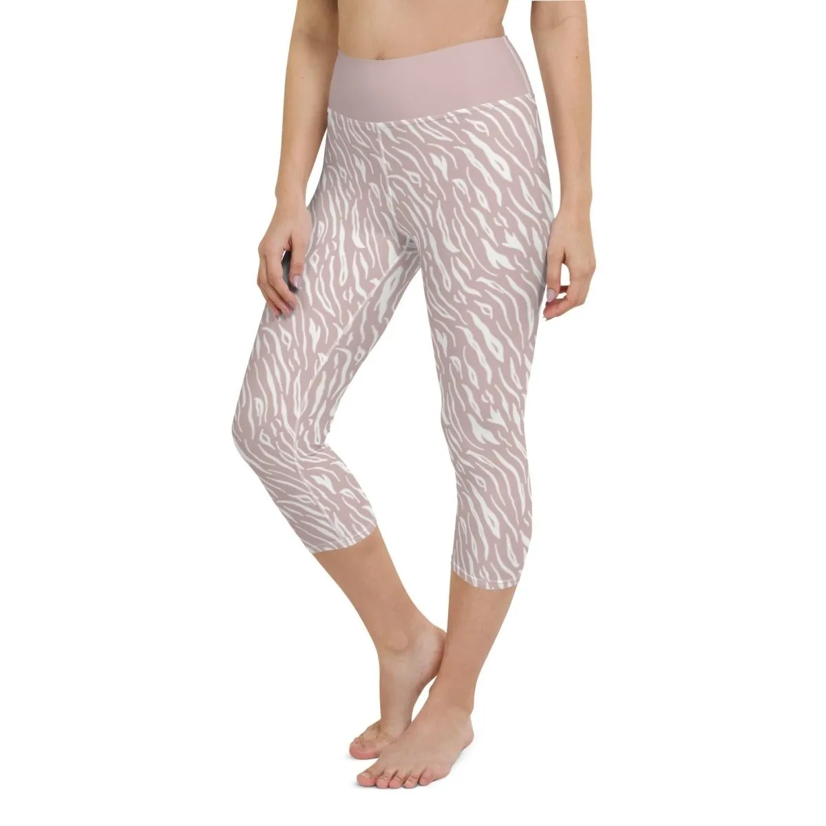 Pink Encounter Women's Capri Yoga Pants