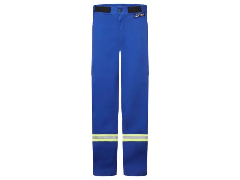 Portwest® Ultrasoft 9 oz Reflective Tape Flame Resistant Suit - Bottom - Royal Blue - IUS151