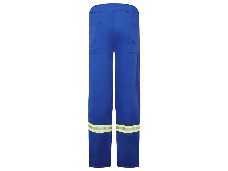 Portwest® Ultrasoft 9 oz Reflective Tape Flame Resistant Suit - Bottom - Royal Blue - IUS151