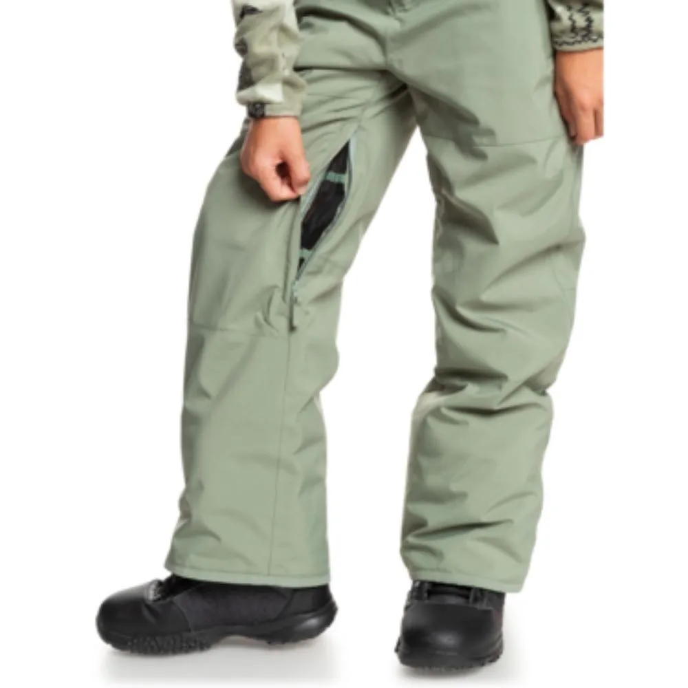 Quiksilver Mash Up Youth Boys Bib Pants - Sea Spray