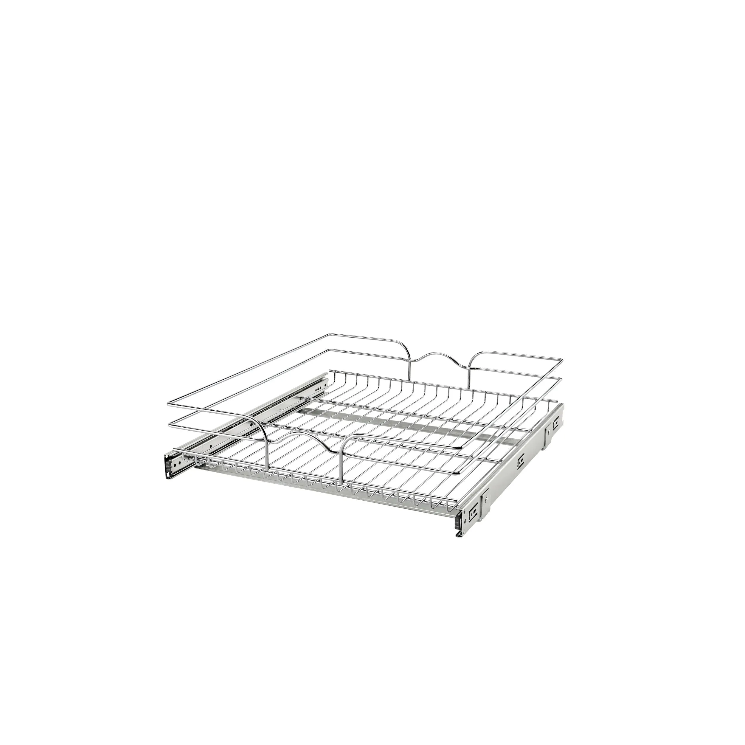 Rev-A-Shelf / 5WB1-2122CR-1 / Single-Tier Bottom Mount Pullout Steel Wire Organizer