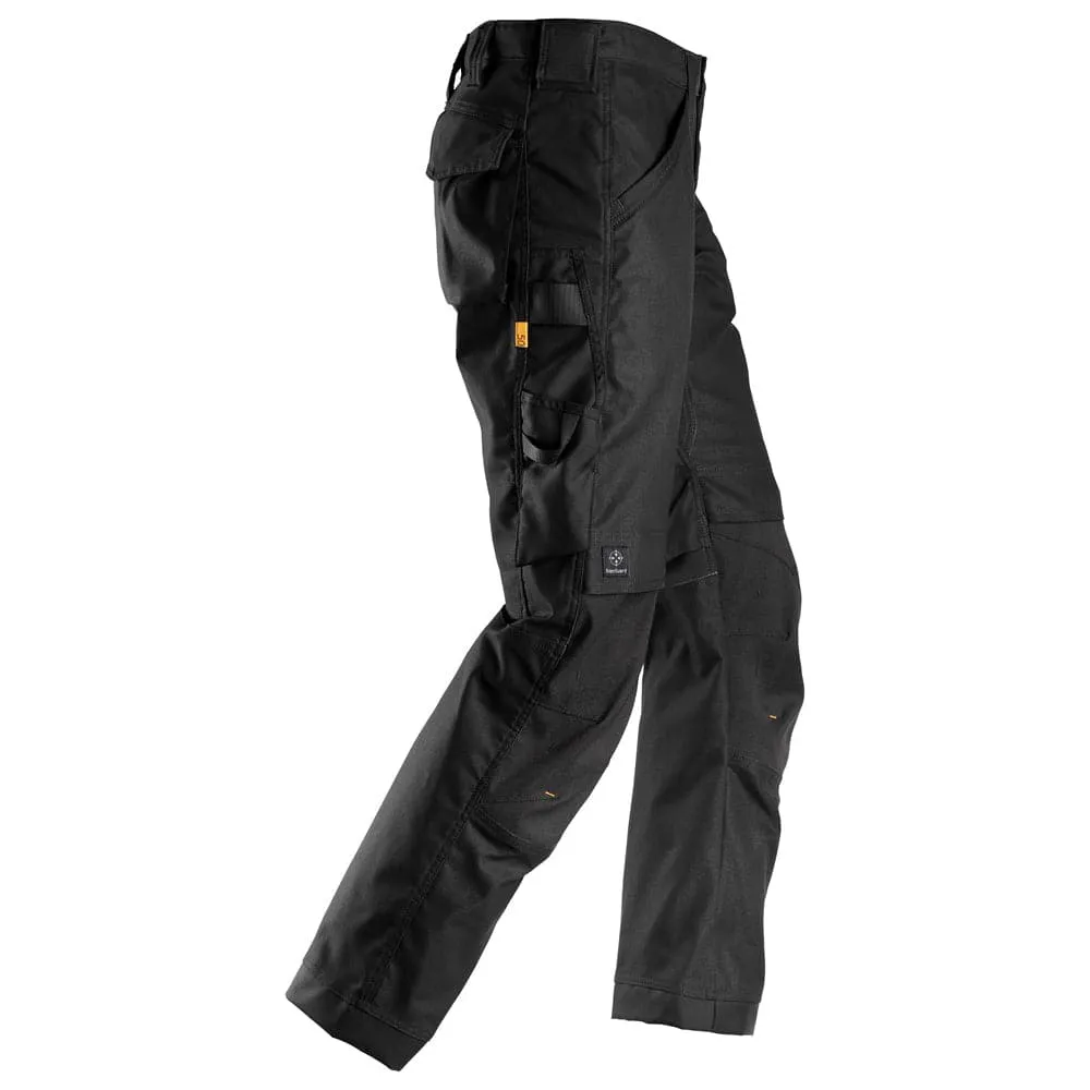 Snickers 6324  AllroundWork, Canvas  Stretch Work Trousers  Black