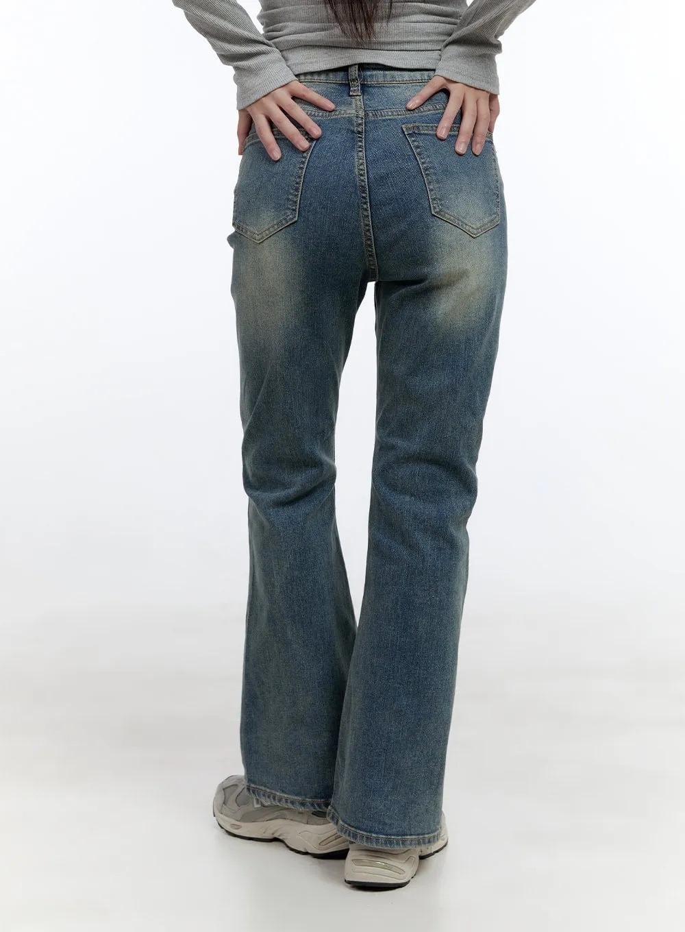 Timeless Bootcut Washed Pippa Denim CS406