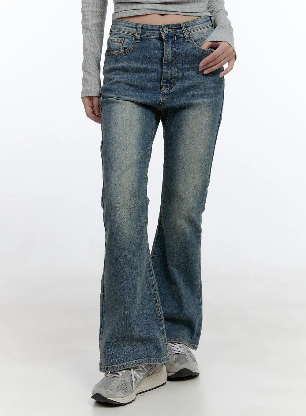 Timeless Bootcut Washed Pippa Denim CS406