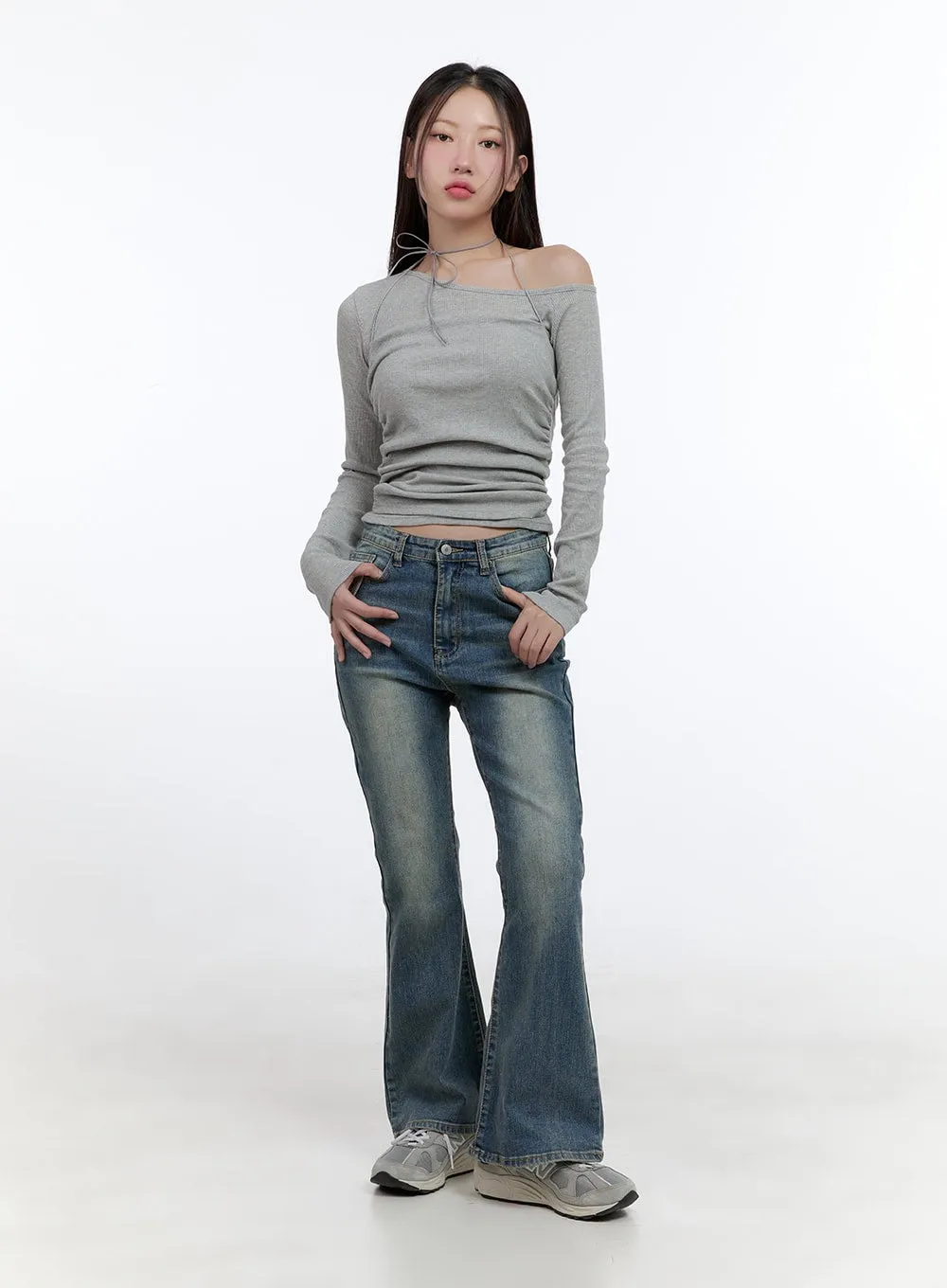 Timeless Bootcut Washed Pippa Denim CS406