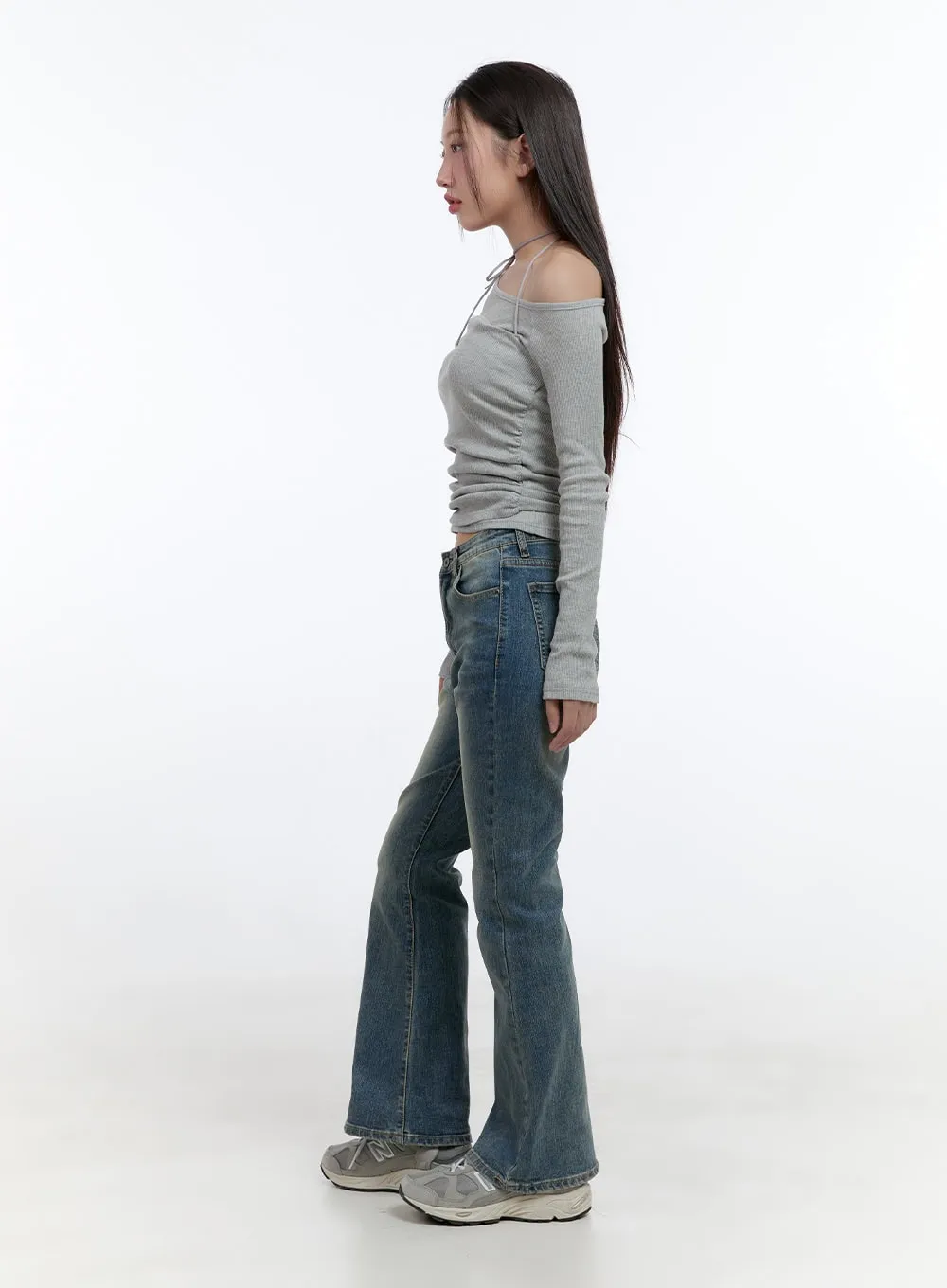 Timeless Bootcut Washed Pippa Denim CS406