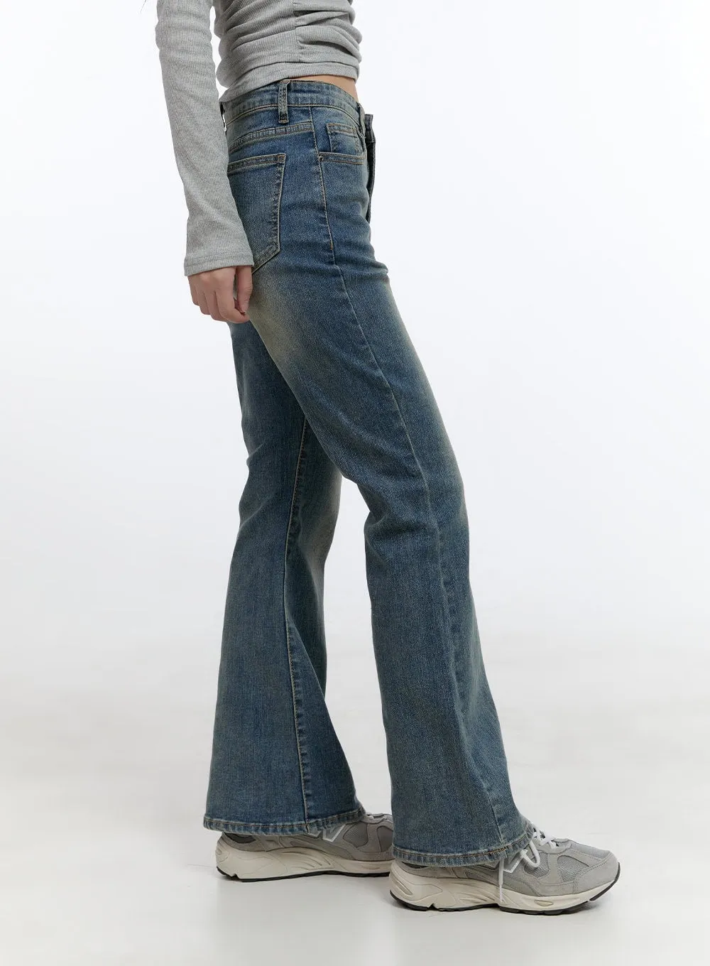 Timeless Bootcut Washed Pippa Denim CS406